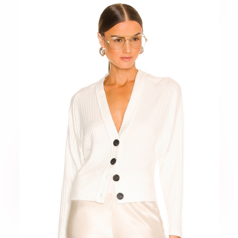 Enza Costa White Cardigan